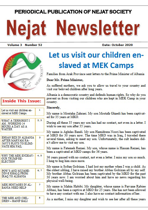 Nejat Newsletter - no 77