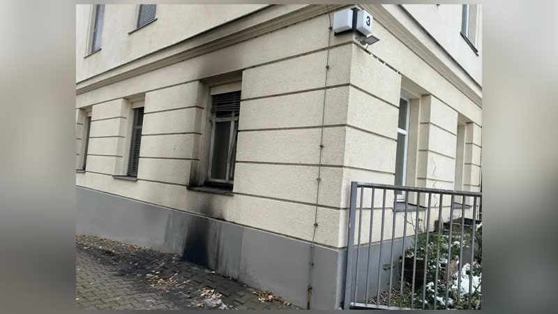 حمله به دفتر مجاهدین خلق در برلین