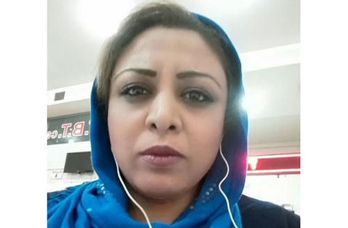 خواهر مجتبی مرادی آزاد کرمانشاه