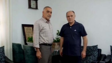 دیدار مسئول انجمن نجات مازندران با برادر بهزاد فرخی