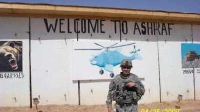 کمپ اشرف و مجاهدین و حضور سربازان امریکایی