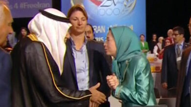 مريم رجوي و الفيصل