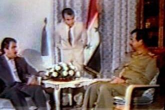 تحالف رجوي و صدام