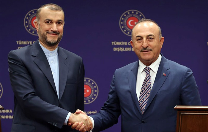 امير عبداللهيان و مولود جاويش اوغلو