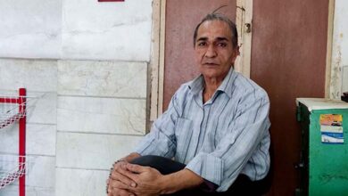 صورة رسالة تهنئة بعيد نوروز من شقيق فرشته محمد زاده الاسيرة في معسكر مجاهدي خلق في آلبانيا