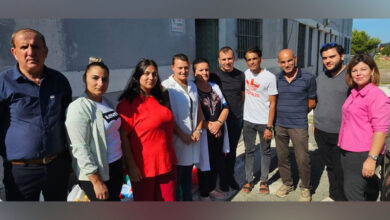 صورة قام مسؤولون من جمعية النجاة الآلبانيا بزيارة سجن ليجا