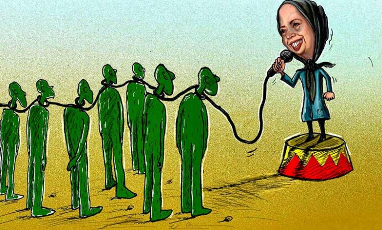 مريم رجوي و اعضاء فرقة