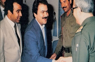 تحالف رجوي و صدام1