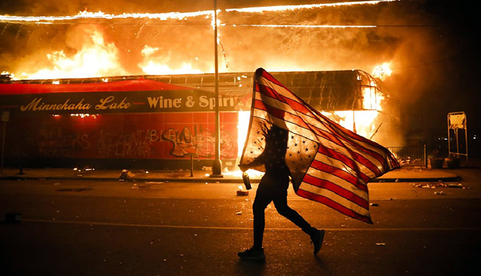 احتجاج أمريكي