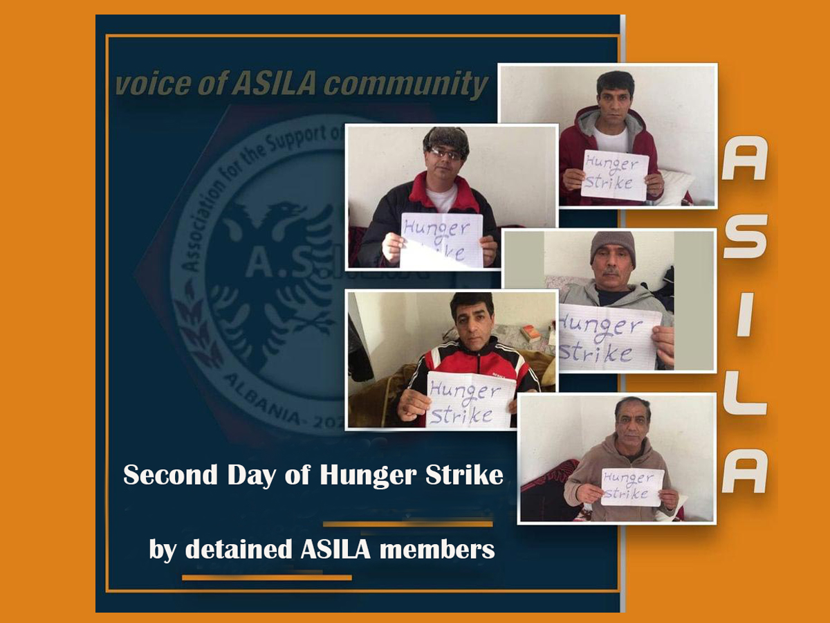 Second day of ASILA members hunger strike