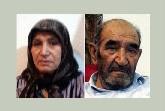 Abdullah Abbasi and Maral Moghadam, the parents of Khalil Abbasi