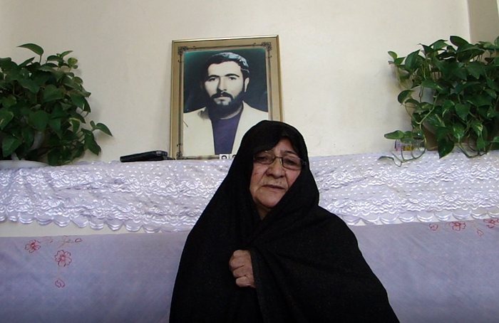 Khadijeh Khodaei, the mother of Morteza Akbari Nasab -Tabriz