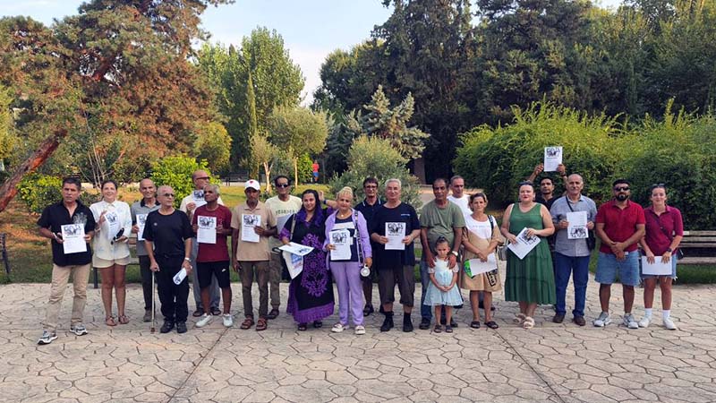 Nejat Society Albania’s Action in Support of Families of MEK Members in Iran