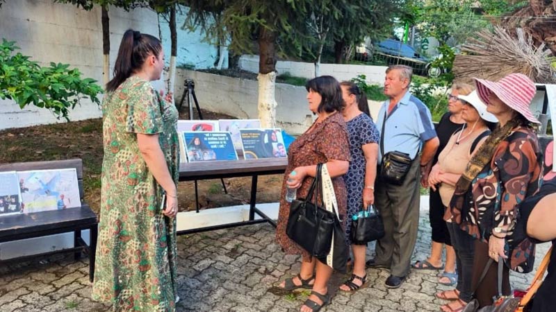 Butterfly Gallery, an exhibition run by Nejat Society Albania