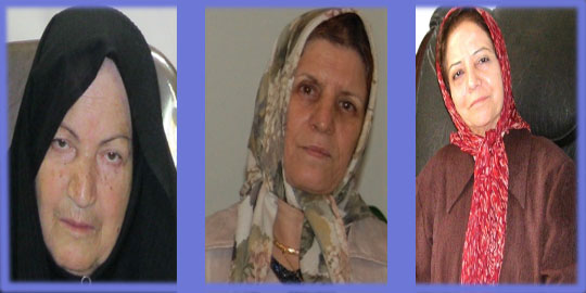 mothers of MKO members from Arak Province