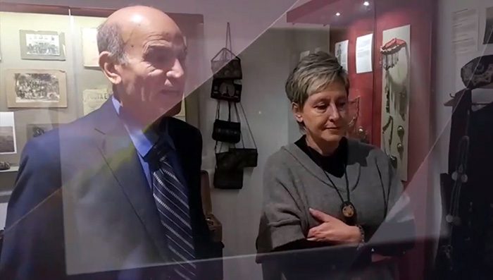 the Albanian human rights activist, Elsa Ballauri