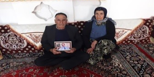 Ali Akbar and Khadijeh Babaeinejad Parents of Jafar Babaeinejad