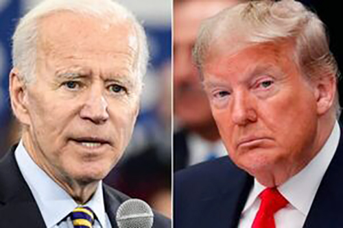 Biden and Trump