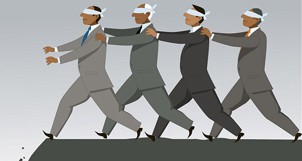 Herd mentality or mob mentality within cults