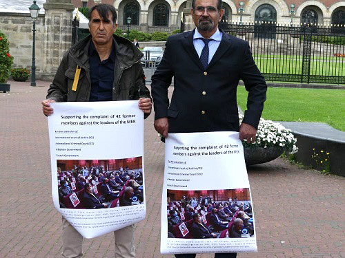 MEK defectors at Hague