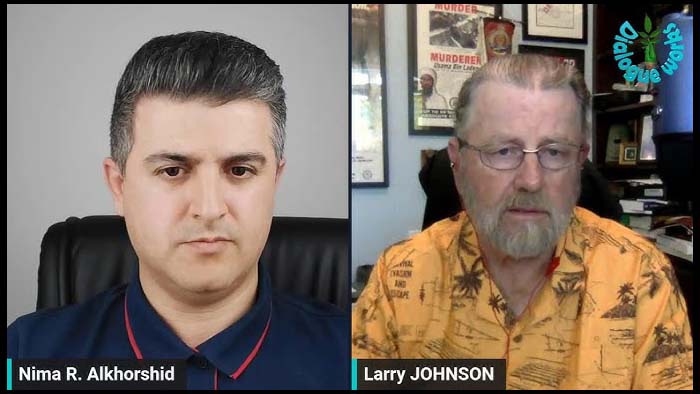 Nima Alkhorshid and Larry Johnson