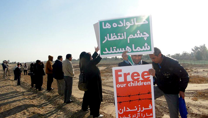 MKO hostages families in Iraq