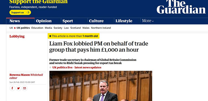 the Guardian published a revealing report about Fox 