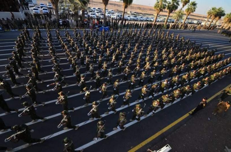 Hashd al-Shaabi parade in Camp Ashraf