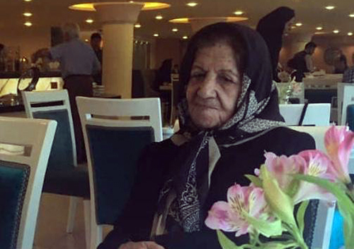 Ashraf Mahallati -mother of Farzin Hashemi