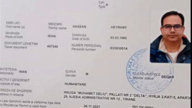 Hassan Heirani Asylum Card