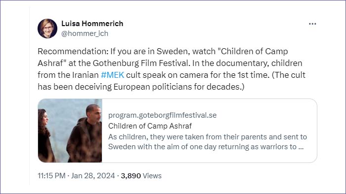 Luisa Hommerich recommend Children of Camp Ashraf