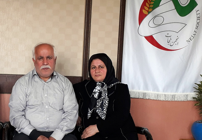 Zahra Hosseini Family