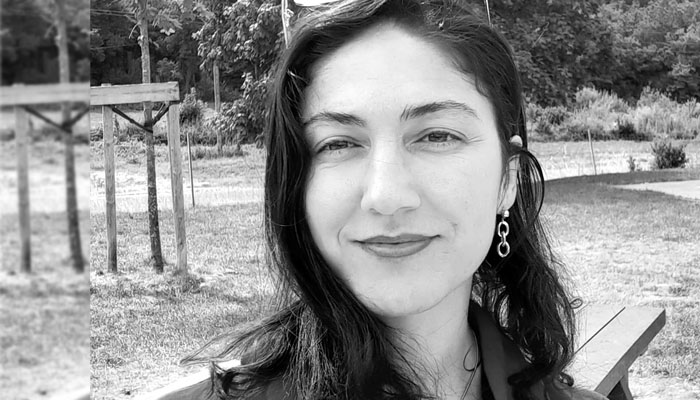 Zhina (Zeinab) Hosseinnejad, a former child soldier of the MEK