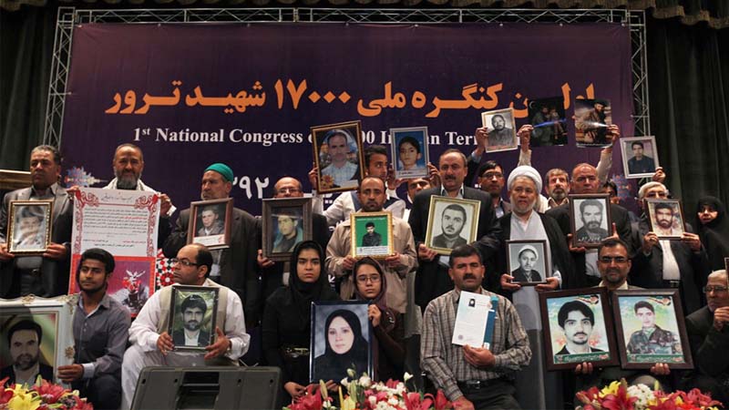 Iran terror victims families