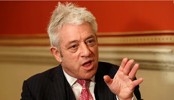 , former House of Commons Speaker John Bercow