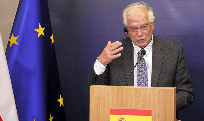 Mr. JOSEP BORREL, The Esteemed High Representative of EU for Foreign Affairs
