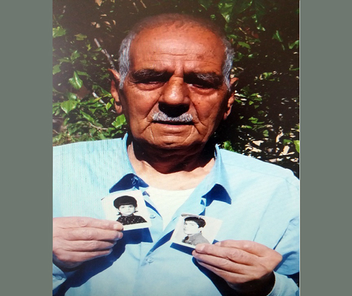 Hanif Mohammadi Kamyab, the father of Asghar Mohammadi Kamyab