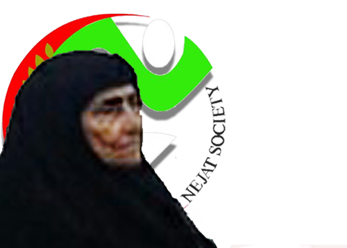 Mahbanu Mirzaii Qalebi, the mother of Farzaneh Khademi