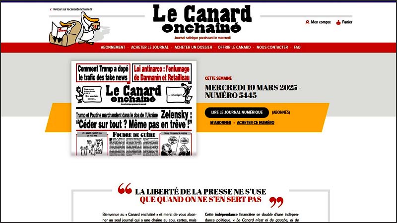 Le Canard enchaîné on MEK
