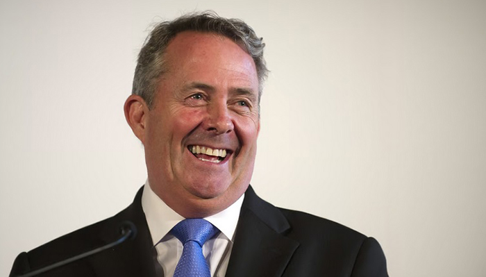 Liam Fox, former Secretary of State for International Trade of Britain