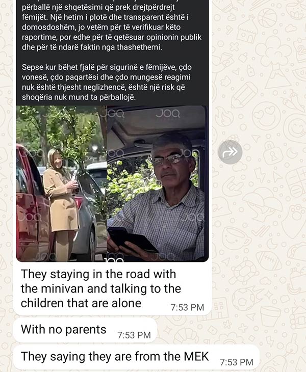 Albanians concerned over MEK approaching their children