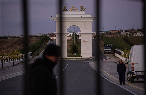 NYT photo of the Ashraf3 CAmp of MEK in Tirana