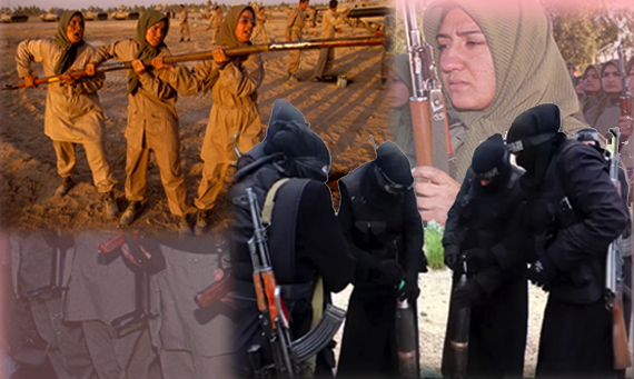 Female operators in ISIS and MEK, victims of destructive cults