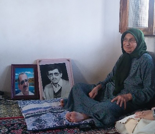 Nora Malahi, mother of Ali Akbar Mardani