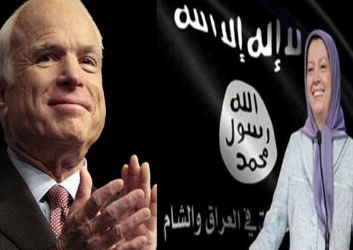 Mc cain and Maryam Rajavi