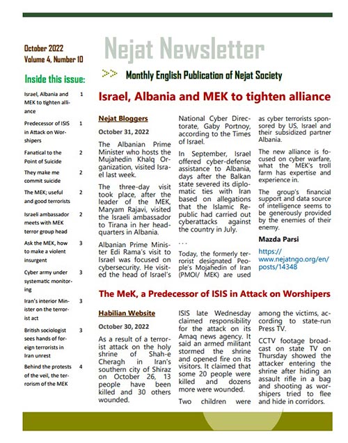 Nejat Newsletter No.99
