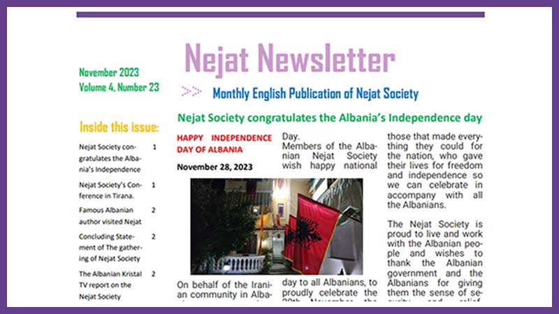 Nejat Newsletter No.108