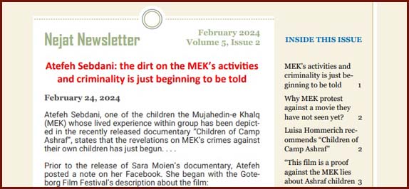 Nejat Newsletter No.111