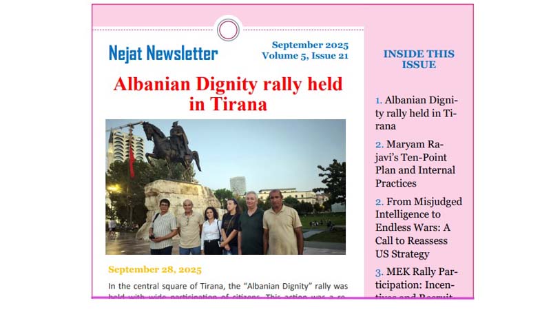 Nejat Newsletter no.129 Nejat Newsletter no.129