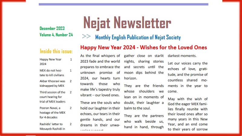 Nejat Newsletter No.90